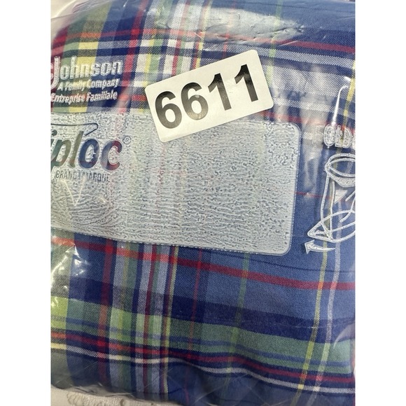 Ralph Lauren Boys Button Up Plaid Short Sleeve Shirt Blue Large 14-16 Vintage - Picture 6 of 6